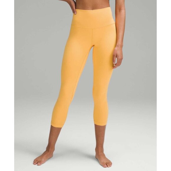 Lululemon Align High-Rise Crop 23"Mango Dream Size 10 - Picture 7 of 7